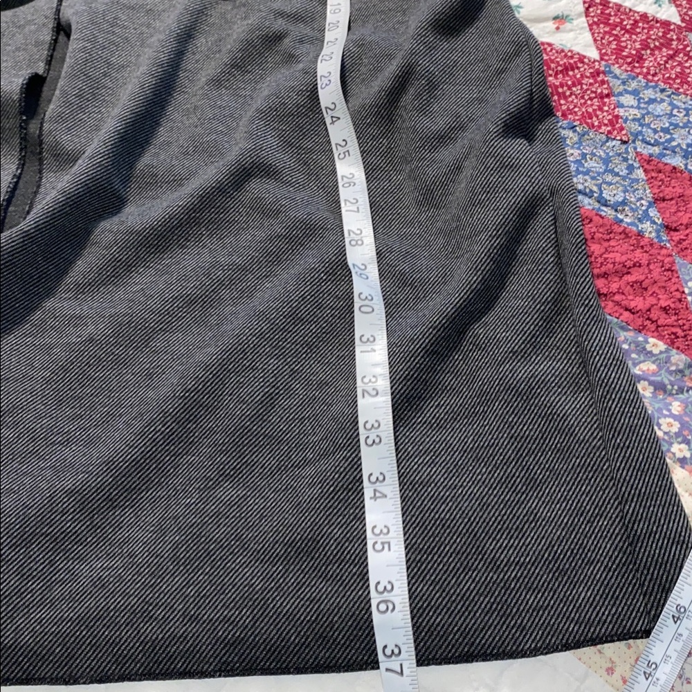 Shinestar Charcoal Belted Jacket size Medium - Picture 10 of 10